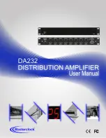 Masterclock D232 User Manual предпросмотр