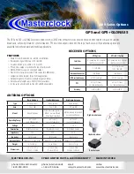 Предварительный просмотр 6 страницы Masterclock GMR1000 User Manual