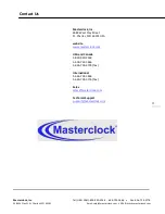 Preview for 35 page of Masterclock NTD200 User Manual