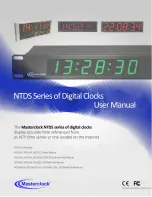 Masterclock NTDS 16 User Manual preview