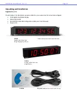 Предварительный просмотр 10 страницы Masterclock TCDS Series User Manual