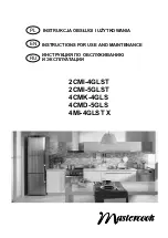 Mastercook 2CMI-4GLST Instructions For Use And Maintenance Manual предпросмотр