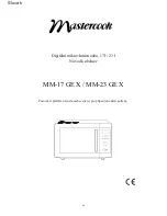 Preview for 44 page of Mastercook MM-17 GE X Instructions Manual