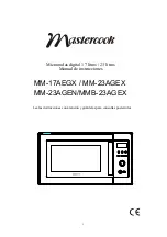 Предварительный просмотр 3 страницы Mastercook MM-17AEGX Operating Instructions Manual