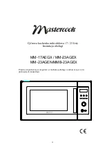 Предварительный просмотр 57 страницы Mastercook MM-17AEGX Operating Instructions Manual