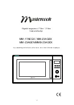 Предварительный просмотр 69 страницы Mastercook MM-17AEGX Operating Instructions Manual