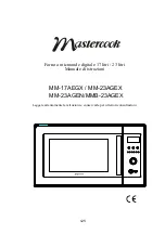 Предварительный просмотр 127 страницы Mastercook MM-17AEGX Operating Instructions Manual