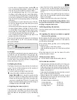 Предварительный просмотр 19 страницы Mastercook TG 5201ZSB Instruction Manual