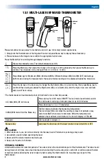 Preview for 2 page of MasterCool 52224-D Operating Instructions Manual