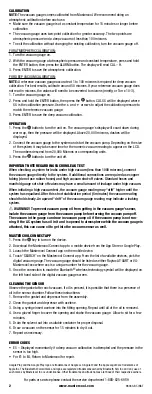 Preview for 2 page of MasterCool 98063-BT Instruction Manual