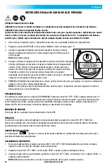 Preview for 14 page of MasterCool 98201 Operating Instructions Manual