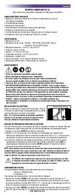 Предварительный просмотр 8 страницы MasterCool 99134-1/4-A Operating Instructions Manual