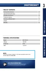 Preview for 3 page of MasterCraft 043-6145-8 Instruction Manual