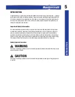 Preview for 5 page of MasterCraft 046-0265-2 Instruction Manual