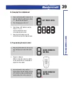 Preview for 39 page of MasterCraft 046-0265-2 Instruction Manual