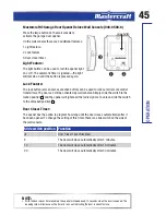 Preview for 45 page of MasterCraft 046-0265-2 Instruction Manual