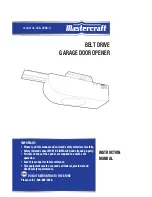 MasterCraft 046-0266-0 Instruction Manual preview