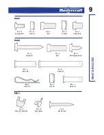 Предварительный просмотр 9 страницы MasterCraft 046-0266-0 Instruction Manual