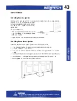 Предварительный просмотр 43 страницы MasterCraft 046-0266-0 Instruction Manual