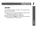 Preview for 5 page of MasterCraft 052-0726-0 Instruction Manual