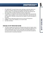 Preview for 5 page of MasterCraft 052-9867-0 Instruction Manual