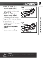 Preview for 15 page of MasterCraft 054-0370-0 Instruction Manual