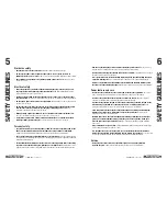 Preview for 4 page of MasterCraft 054-1213-0 Instruction Manual