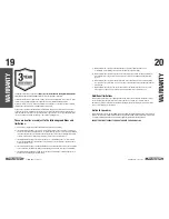 Preview for 11 page of MasterCraft 054-1213-0 Instruction Manual