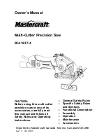 MasterCraft 054-1237-4 Owner'S Manual preview