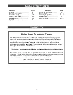 Preview for 2 page of MasterCraft 054-1237-4 Owner'S Manual