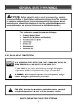 Preview for 3 page of MasterCraft 054-1319-0 Owner'S Manual