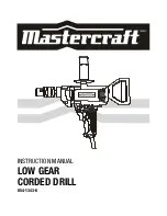 MasterCraft 054-1343-0 Instruction Manual preview