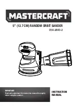 Preview for 1 page of MasterCraft 054-2440-2 Instruction Manual