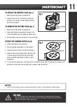 Preview for 11 page of MasterCraft 054-2440-2 Instruction Manual