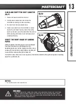 Preview for 13 page of MasterCraft 054-2440-2 Instruction Manual