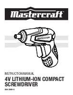 Preview for 1 page of MasterCraft 054-2500-0 Instruction Manual