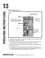 Preview for 14 page of MasterCraft 054-2500-0 Instruction Manual