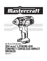 MasterCraft 054-3121-6 Instruction Manual preview