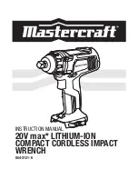 Preview for 1 page of MasterCraft 054-3121-6 Instruction Manual