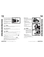 Preview for 8 page of MasterCraft 054-3122-4 Instruction Manual