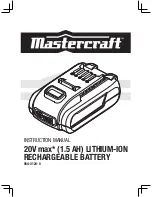 MasterCraft 054-3124-0 Instruction Manual preview