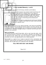 Preview for 25 page of MasterCraft 054-3170-8 Owner'S Manual