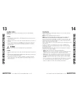 Предварительный просмотр 8 страницы MasterCraft 054-3176-6 Instruction Manual