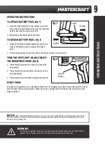 Preview for 9 page of MasterCraft 054-4265-8 Instruction Manual