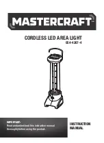 Preview for 1 page of MasterCraft 054-4267-4 Instruction Manual