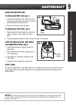 Preview for 9 page of MasterCraft 054-4267-4 Instruction Manual