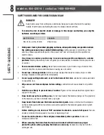 Preview for 8 page of MasterCraft 054-4281-8 Instruction Manual