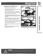 Preview for 13 page of MasterCraft 054-4281-8 Instruction Manual