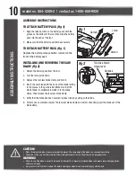 Предварительный просмотр 10 страницы MasterCraft 054-4289-2 Instruction Manual