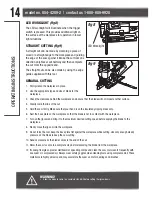 Предварительный просмотр 14 страницы MasterCraft 054-4289-2 Instruction Manual